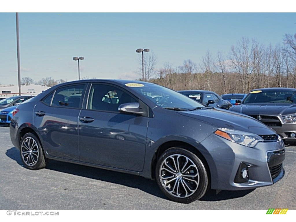 2014 Corolla S - Slate Metallic / Steel Blue photo #1