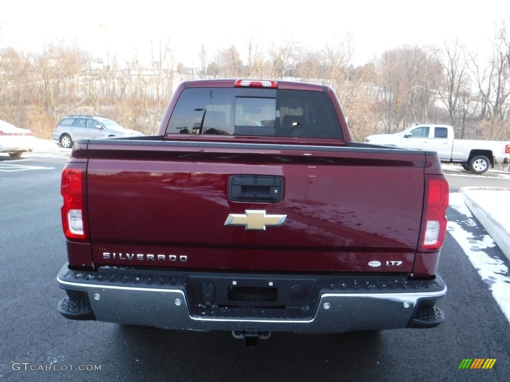 2016 Silverado 1500 LTZ Crew Cab 4x4 - Siren Red Tintcoat / Jet Black photo #8