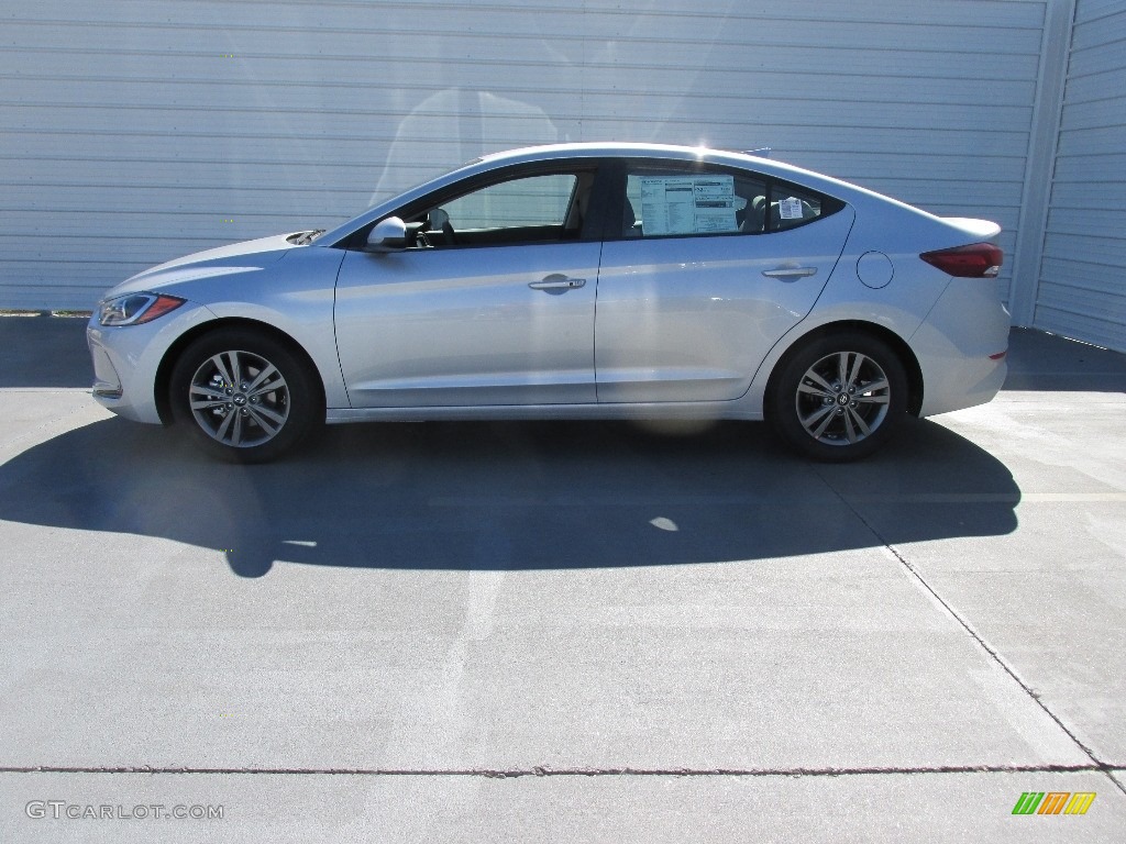 2017 Elantra SE - Silver / Gray photo #6