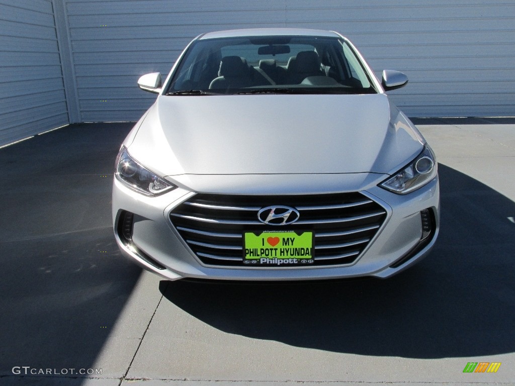 2017 Elantra SE - Silver / Gray photo #8