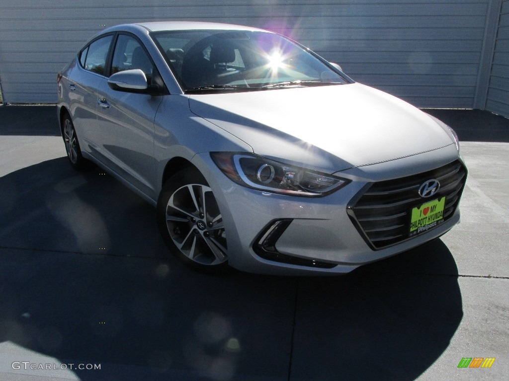 2017 Elantra SE - Silver / Black photo #2