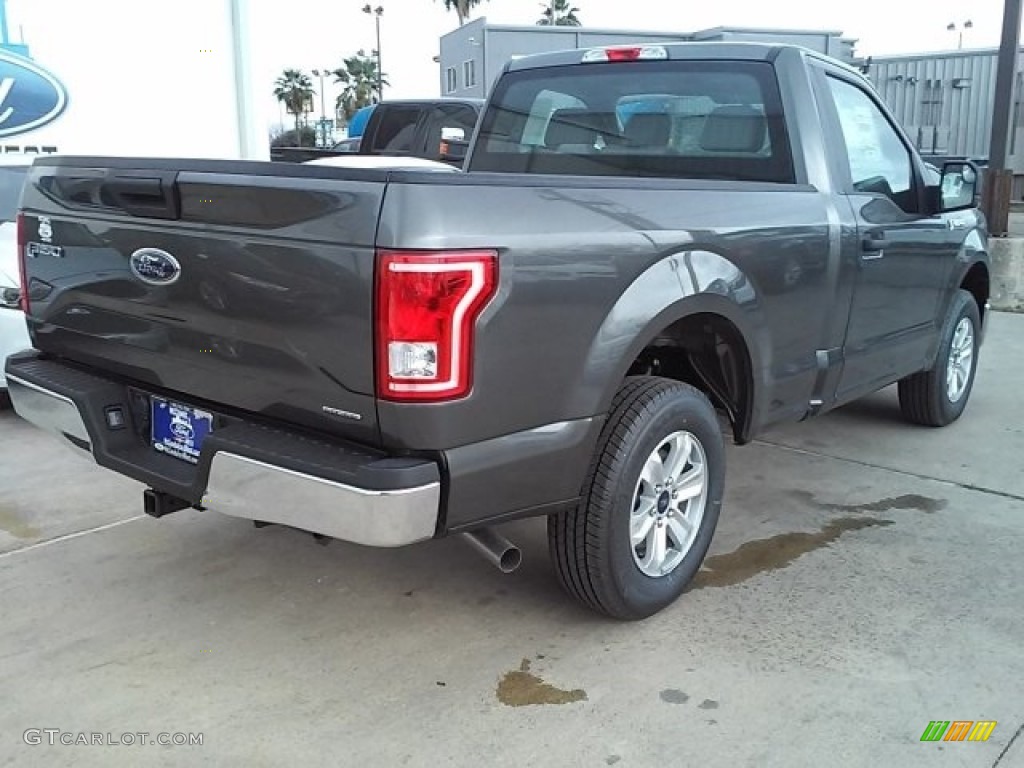 2016 F150 XL Regular Cab - Magnetic / Medium Earth Gray photo #12