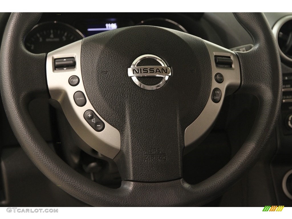 2012 Rogue S AWD - Platinum Graphite / Gray photo #6
