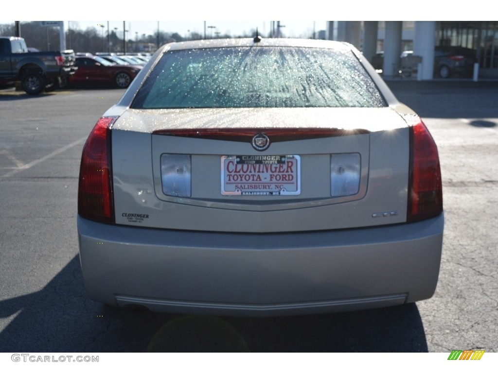 2007 CTS Sedan - Gold Mist / Cashmere photo #4