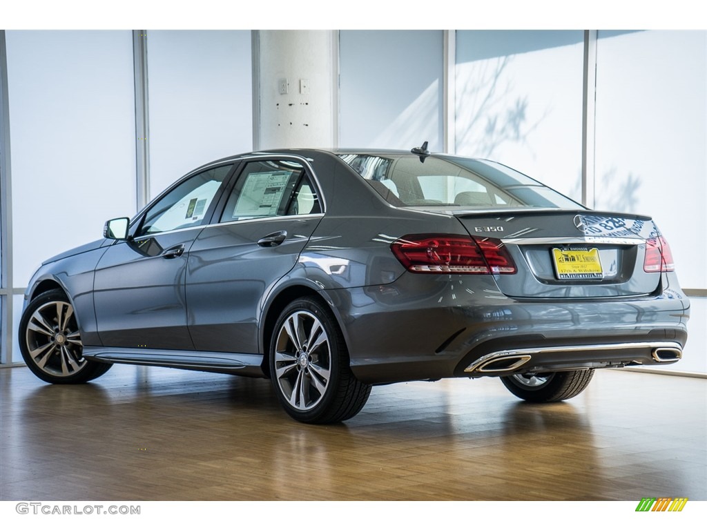 2016 E 350 Sedan - Selenite Grey Metallic / Crystal Grey/Black photo #3