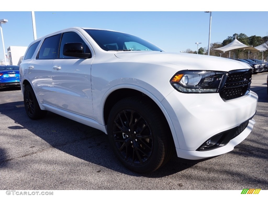 2016 Bright White Dodge Durango SXT Blacktop AWD 110839262 Photo 4