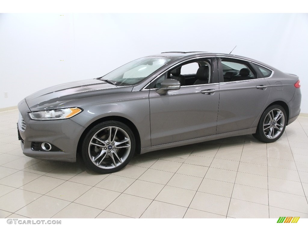 Sterling Gray 2014 Ford Fusion Titanium AWD Exterior Photo #110863322