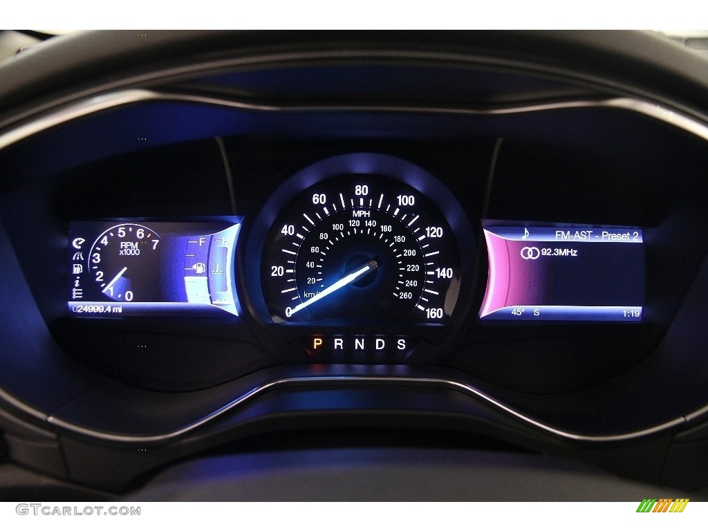 2014 Ford Fusion Titanium AWD Gauges Photos