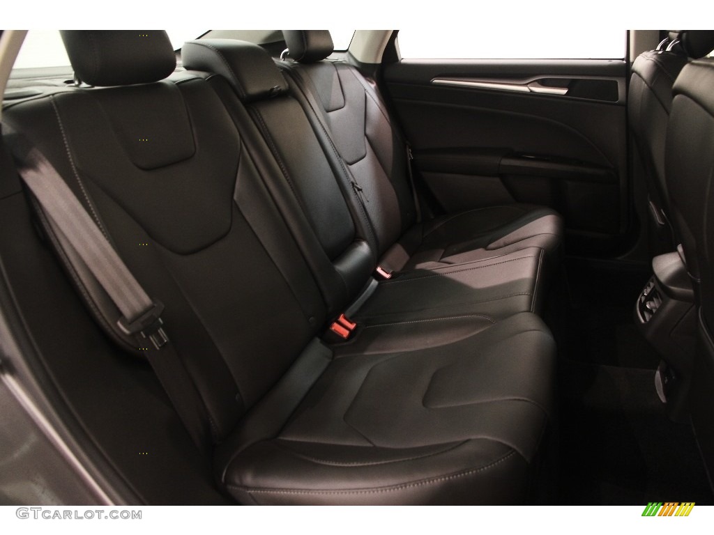 2014 Fusion Titanium AWD - Sterling Gray / Charcoal Black photo #14
