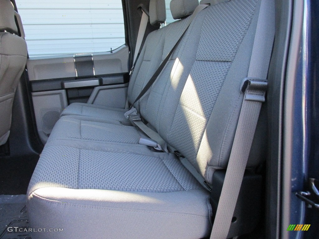 2016 F150 XLT SuperCrew - Blue Jeans / Medium Earth Gray photo #18