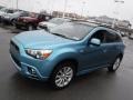 Laguna Blue Metallic 2011 Mitsubishi Outlander Sport SE 4WD Exterior