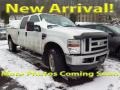 Oxford White 2009 Ford F350 Super Duty Lariat Crew Cab 4x4