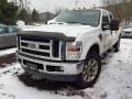 Oxford White - F350 Super Duty Lariat Crew Cab 4x4 Photo No. 3