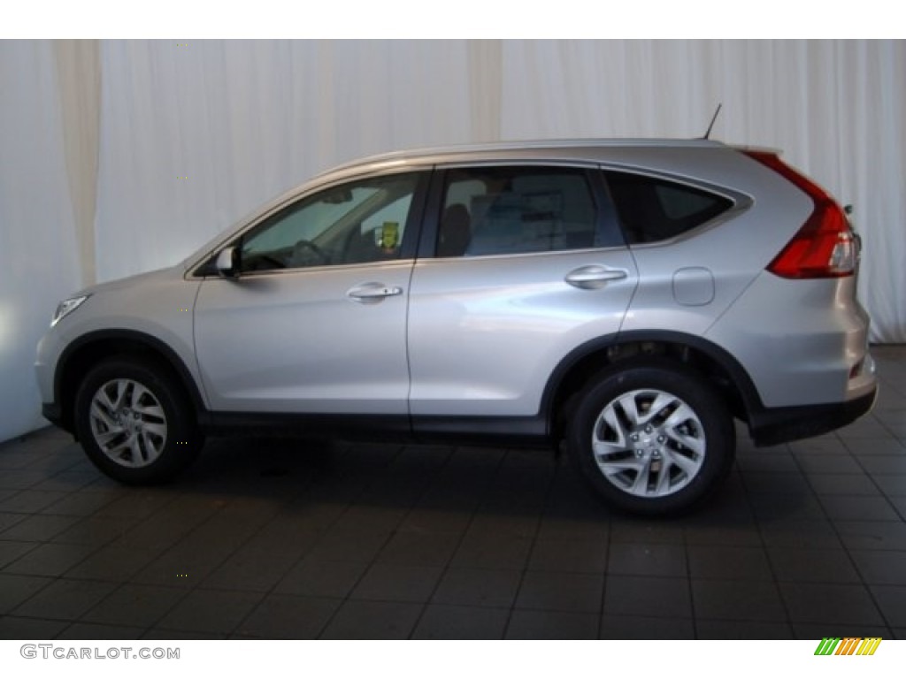 2016 CR-V EX-L AWD - Alabaster Silver Metallic / Gray photo #7