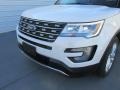 2016 White Platinum Metallic Tri-Coat Ford Explorer XLT  photo #10