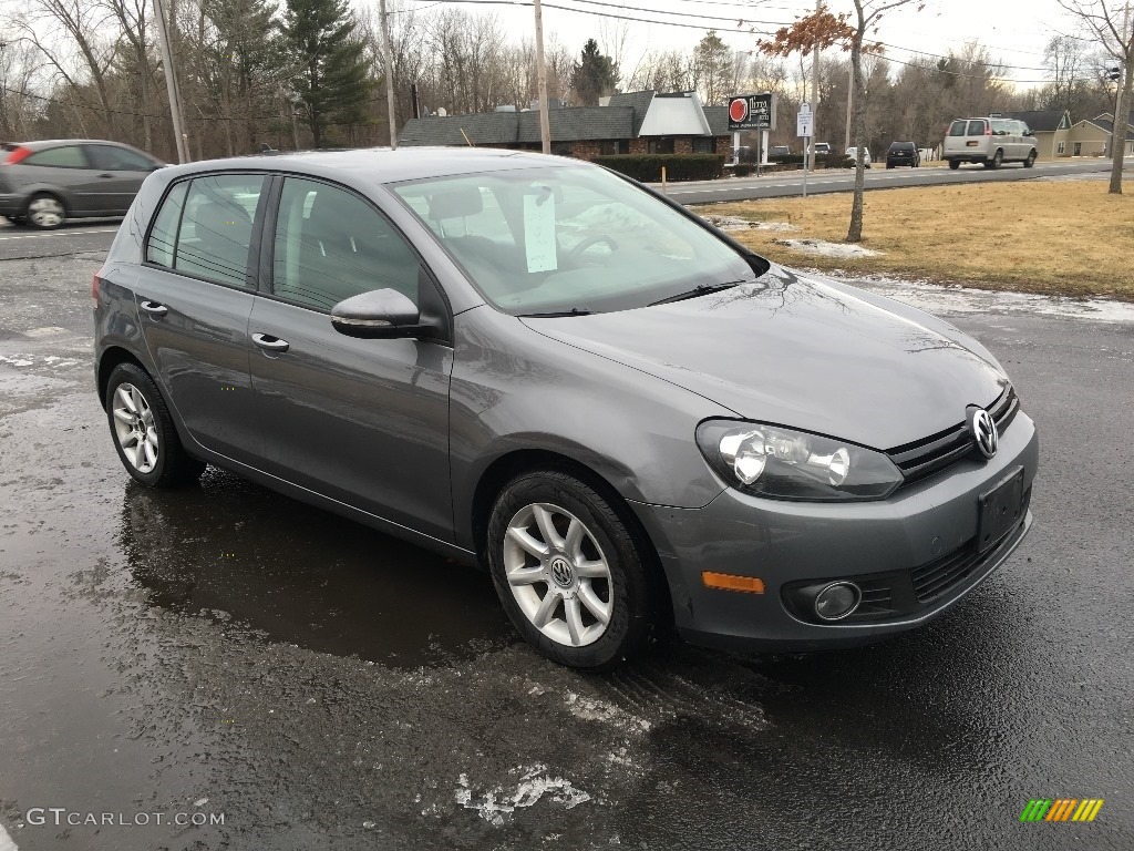United Gray Metallic 2013 Volkswagen Golf 4 Door TDI Exterior Photo #110869694
