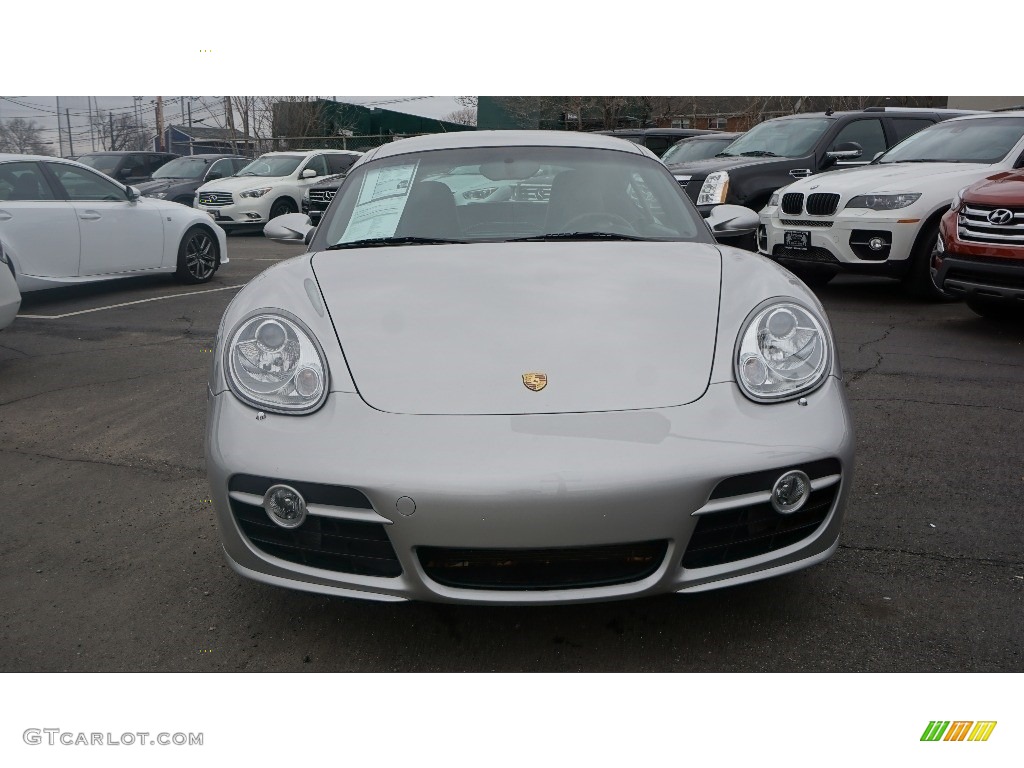 2007 Cayman S - Arctic Silver Metallic / Black photo #8