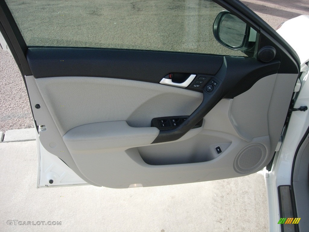 2011 TSX Sport Wagon - Premium White Pearl / Taupe photo #10