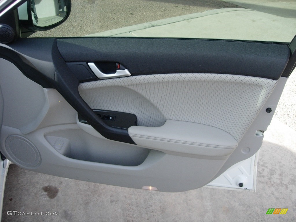 2011 TSX Sport Wagon - Premium White Pearl / Taupe photo #18