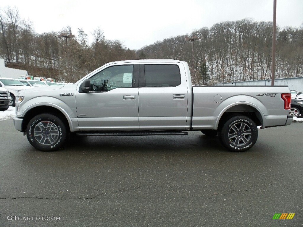 2016 F150 XLT SuperCrew 4x4 - Ingot Silver / Black photo #1