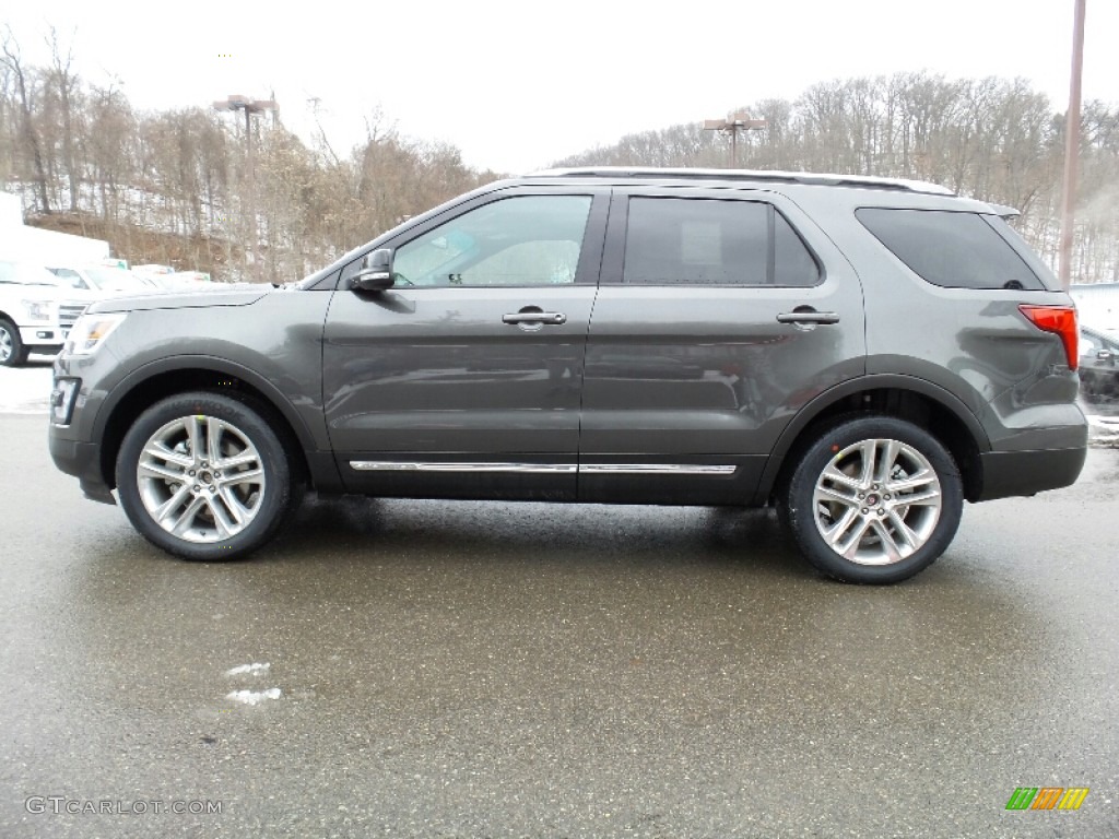 2016 Explorer XLT 4WD - Magnetic Metallic / Ebony Black photo #1