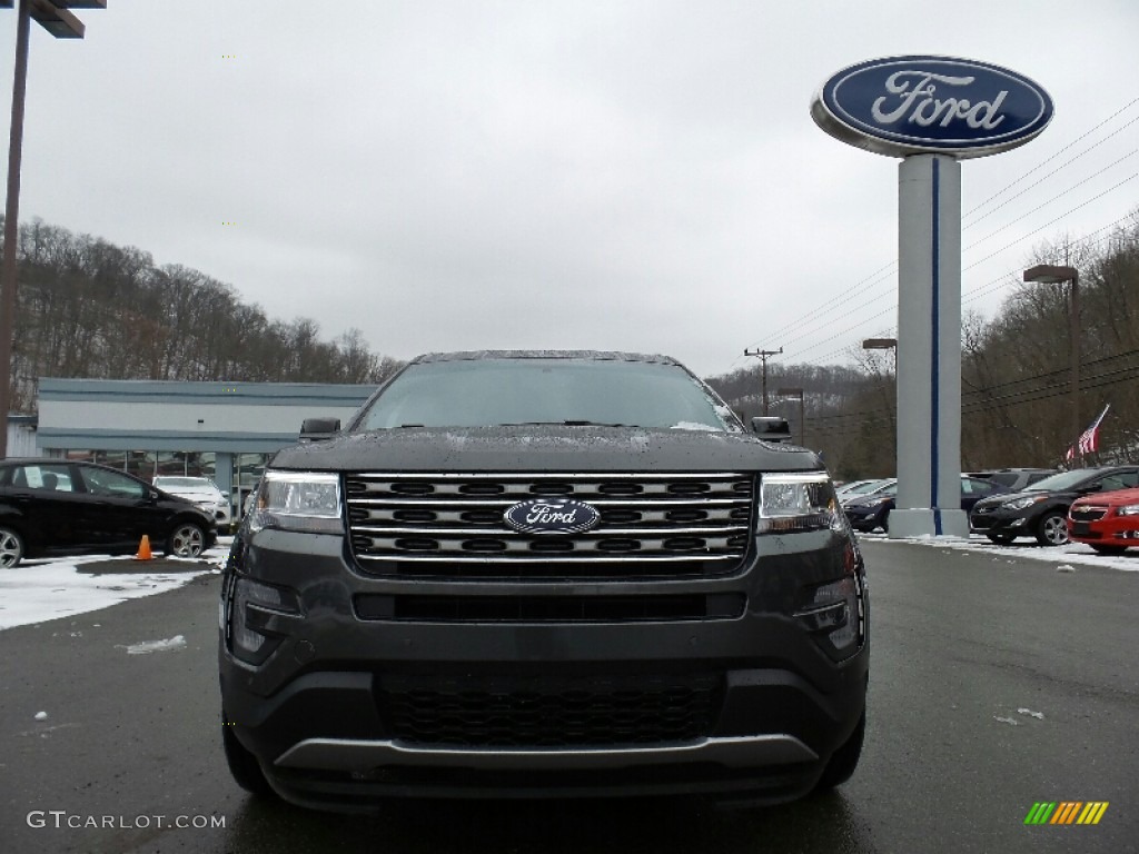 2016 Explorer XLT 4WD - Magnetic Metallic / Ebony Black photo #2