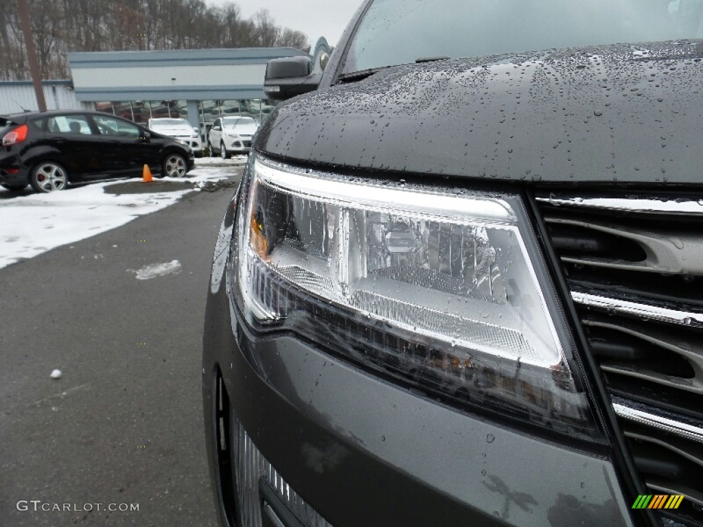 2016 Explorer XLT 4WD - Magnetic Metallic / Ebony Black photo #4