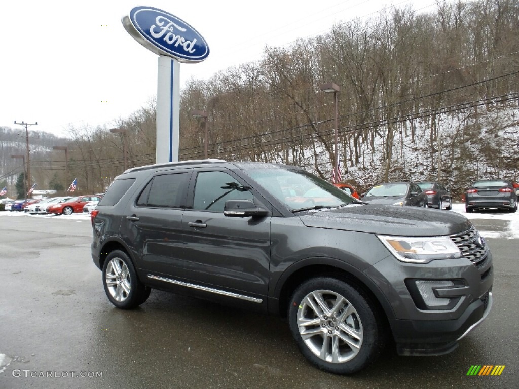 2016 Explorer XLT 4WD - Magnetic Metallic / Ebony Black photo #6