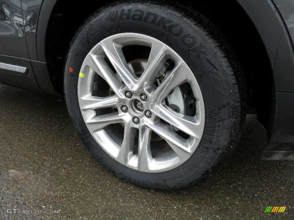 2016 Explorer XLT 4WD - Magnetic Metallic / Ebony Black photo #7