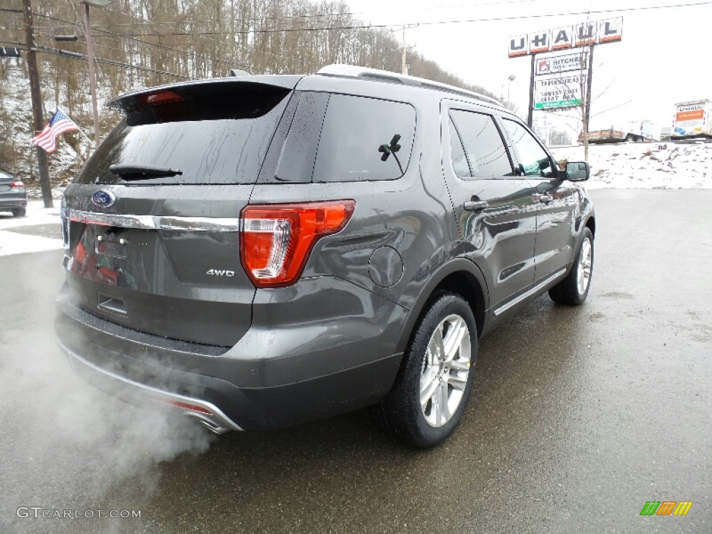 2016 Explorer XLT 4WD - Magnetic Metallic / Ebony Black photo #8