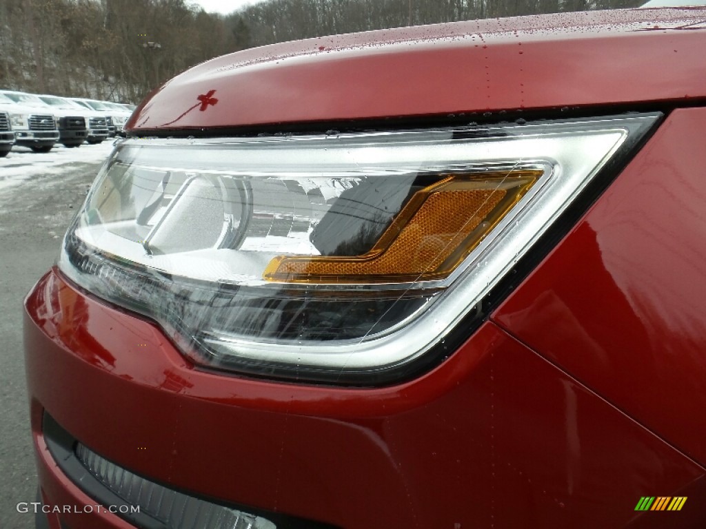 2016 Explorer XLT 4WD - Ruby Red Metallic Tri-Coat / Ebony Black photo #12