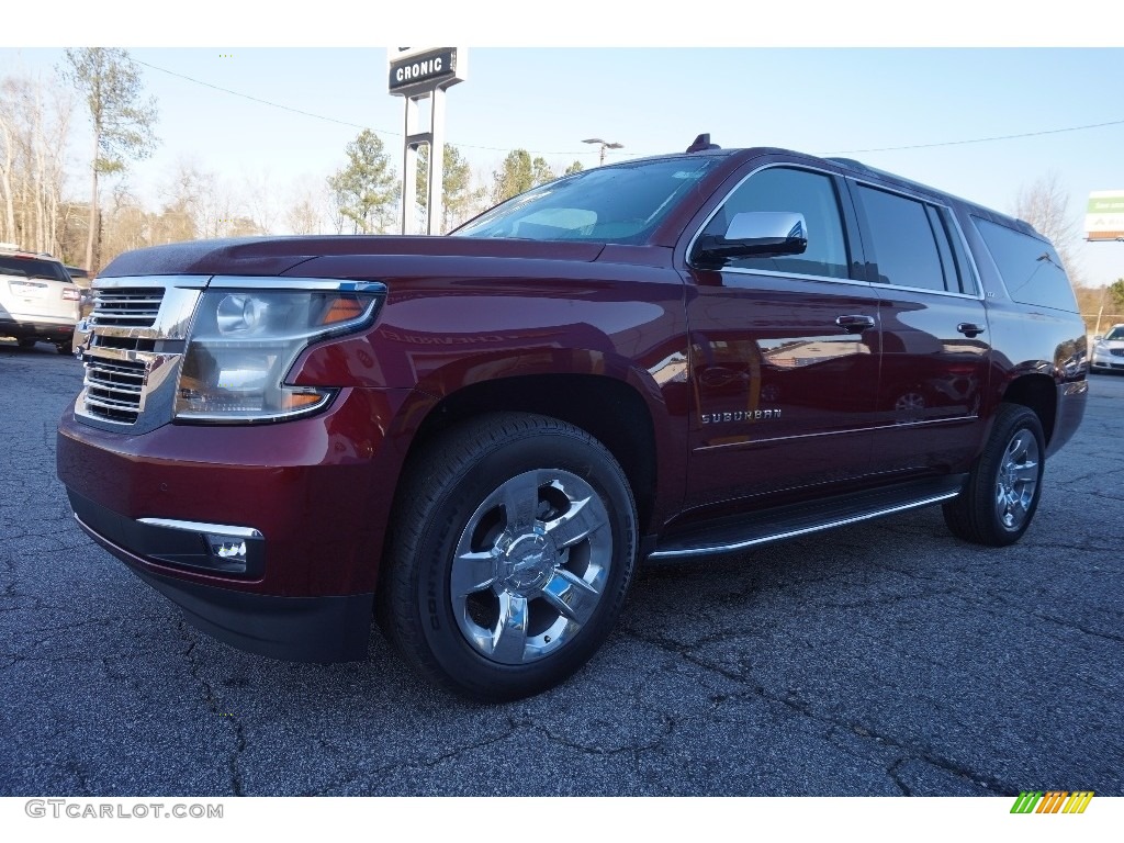 2016 Suburban LTZ - Siren Red Tintcoat / Jet Black photo #3
