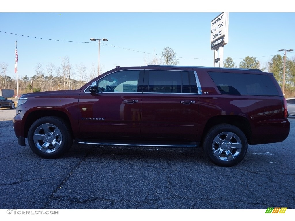 2016 Suburban LTZ - Siren Red Tintcoat / Jet Black photo #4