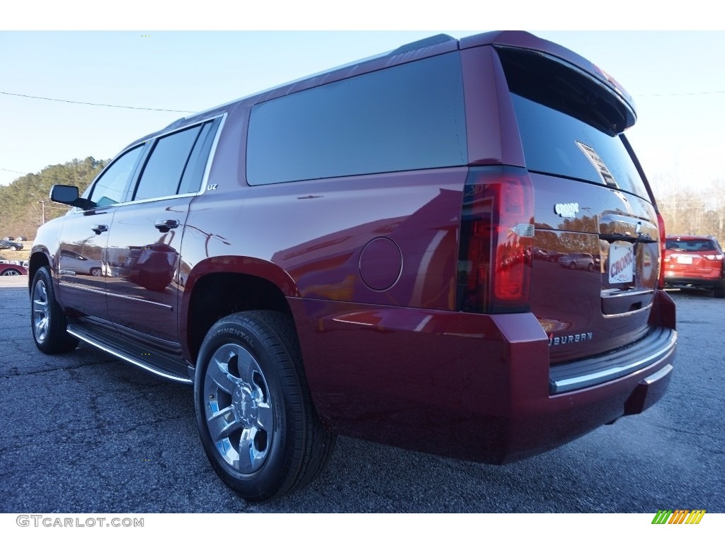 2016 Suburban LTZ - Siren Red Tintcoat / Jet Black photo #5