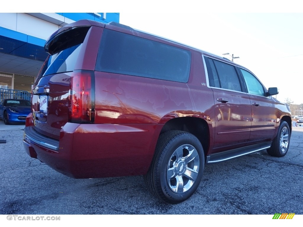 2016 Suburban LTZ - Siren Red Tintcoat / Jet Black photo #7