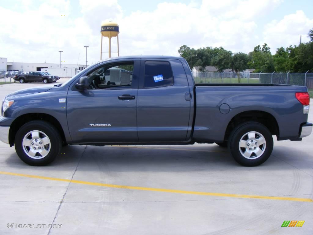 2008 Tundra SR5 Double Cab - Slate Gray Metallic / Graphite Gray photo #6