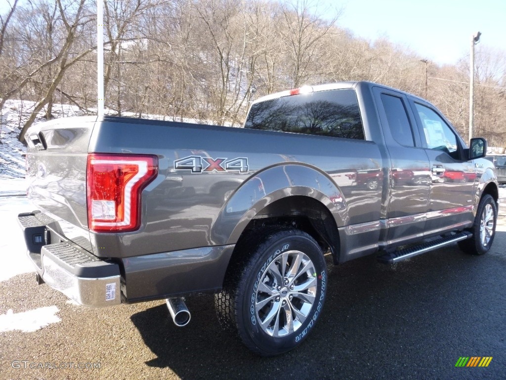 2016 F150 XLT SuperCab 4x4 - Magnetic / Medium Earth Gray photo #2