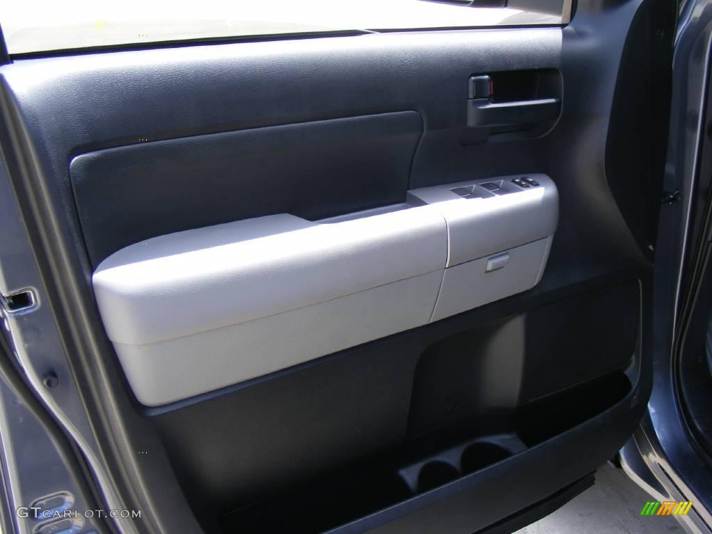 2008 Tundra SR5 Double Cab - Slate Gray Metallic / Graphite Gray photo #29