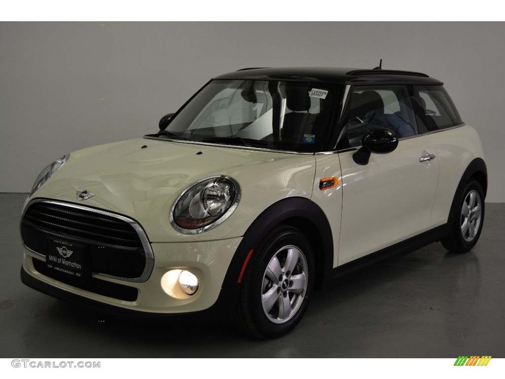 2016 Hardtop Cooper 2 Door - Pepper White / Carbon Black photo #1