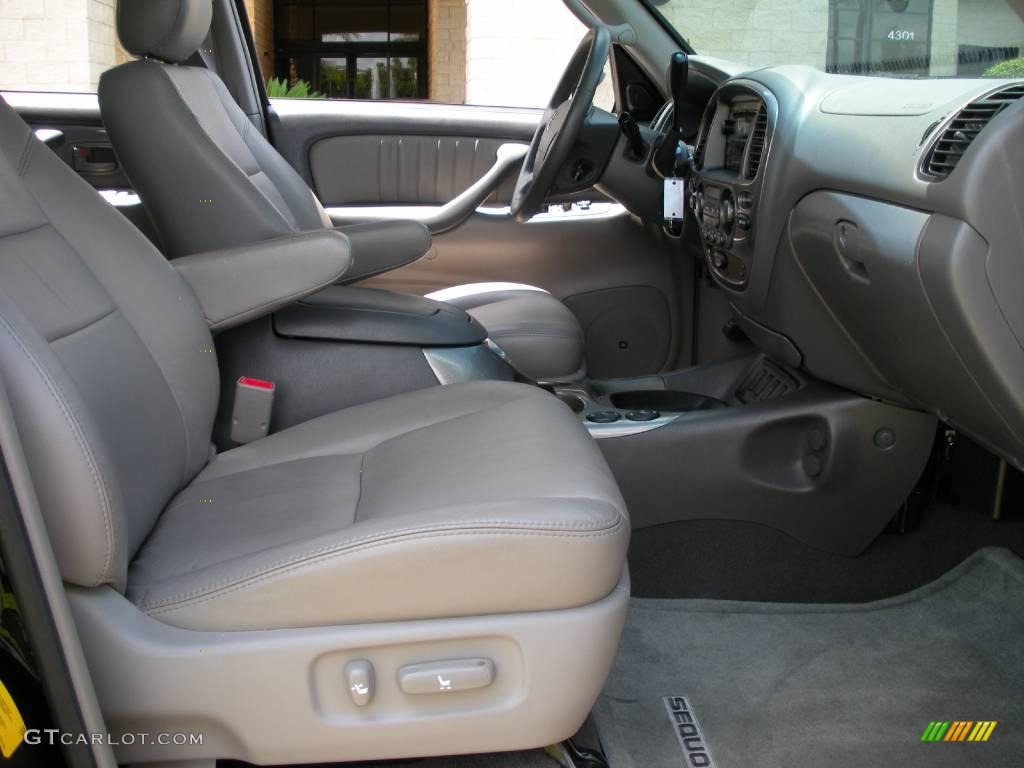 2007 Sequoia Limited - Black / Taupe photo #17