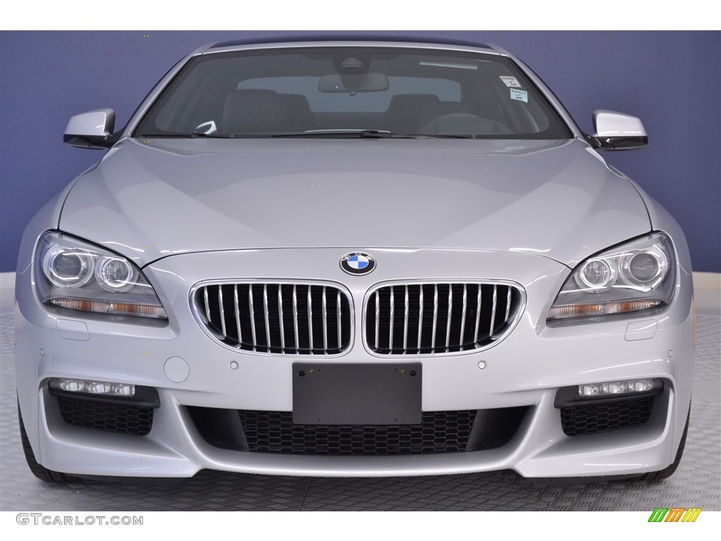 2013 6 Series 650i Coupe - Titanium Silver Metallic / Black photo #2