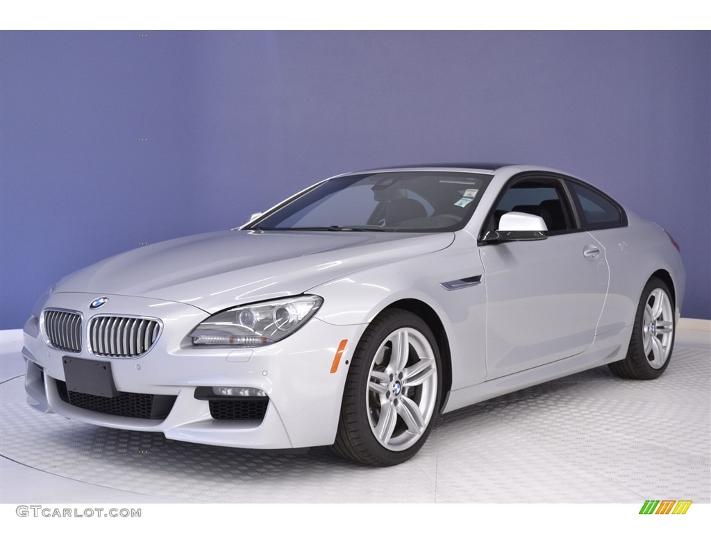 2013 6 Series 650i Coupe - Titanium Silver Metallic / Black photo #3