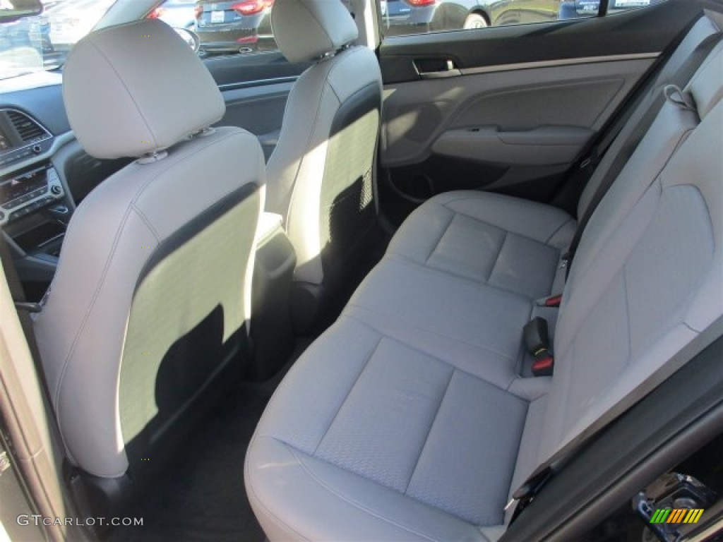 2017 Elantra Limited - Black / Gray photo #28