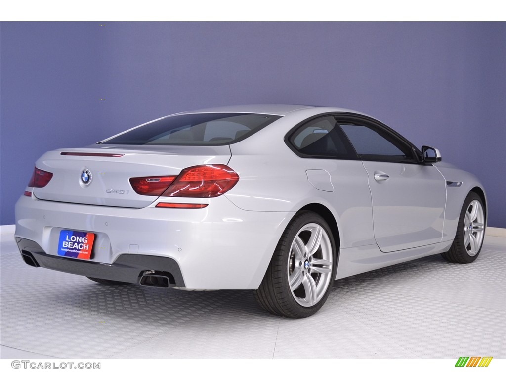 2013 6 Series 650i Coupe - Titanium Silver Metallic / Black photo #7