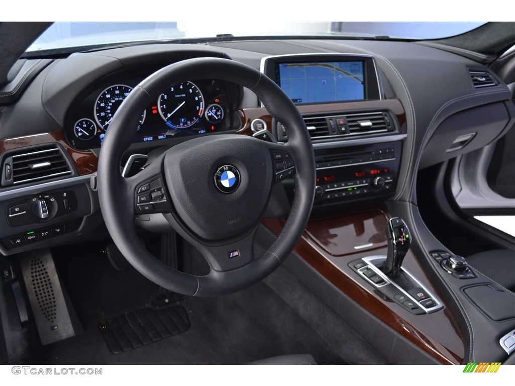2013 6 Series 650i Coupe - Titanium Silver Metallic / Black photo #11
