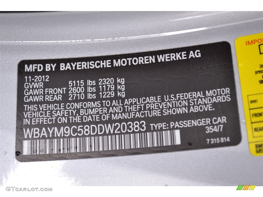 2013 6 Series 650i Coupe - Titanium Silver Metallic / Black photo #25