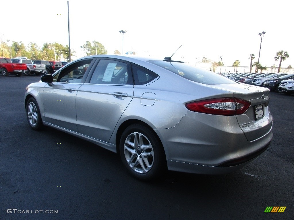 2016 Fusion SE - Ingot Silver Metallic / Charcoal Black photo #5