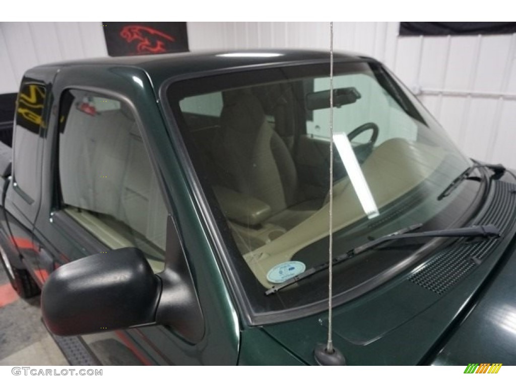 2002 Ranger XLT SuperCab 4x4 - Dark Highland Green Metallic / Medium Prairie Tan photo #89