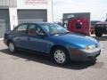 2000 Blue Saturn S Series SL Sedan  photo #3