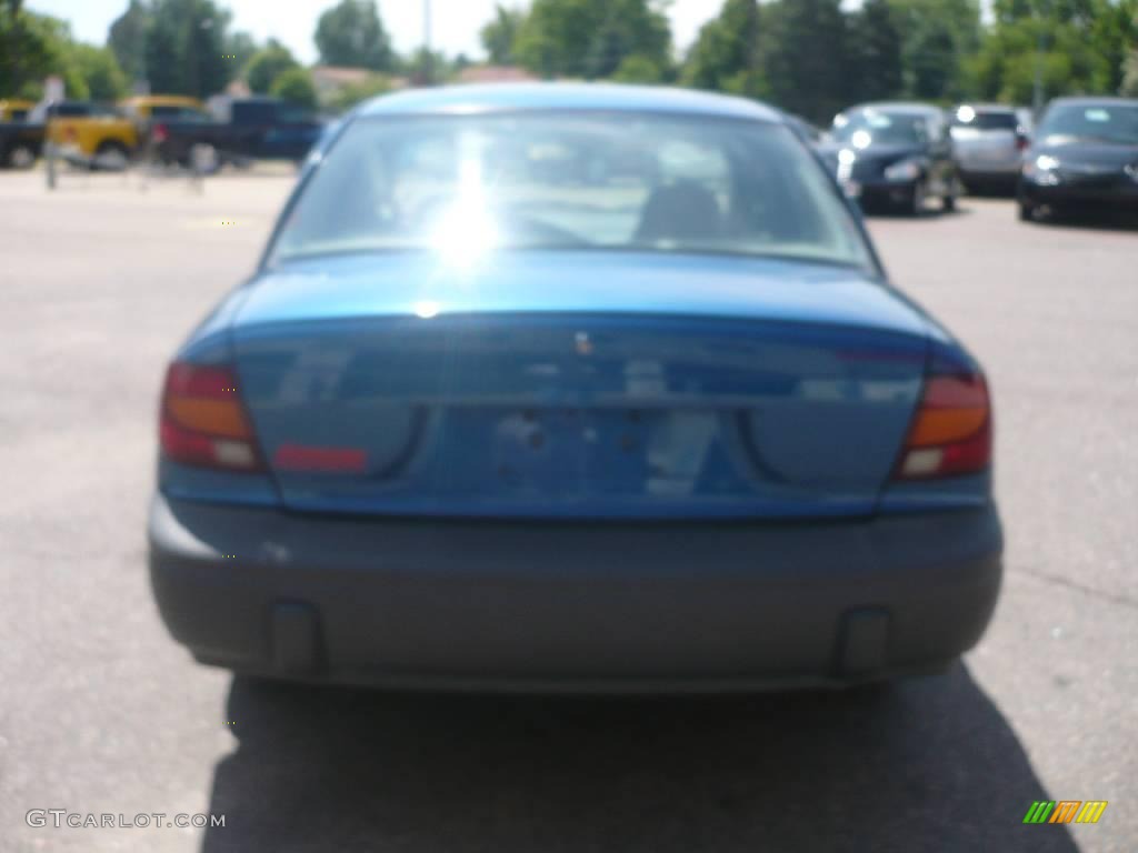 2000 S Series SL Sedan - Blue / Gray photo #4